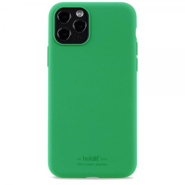 holdit iPhone 11 Pro Deksel Silikon Grass Green