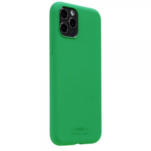 holdit iPhone 11 Pro Deksel Silikon Grass Green