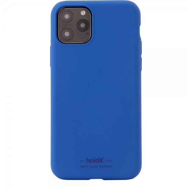 holdit iPhone 11 Pro Deksel Silikon Royal Blue