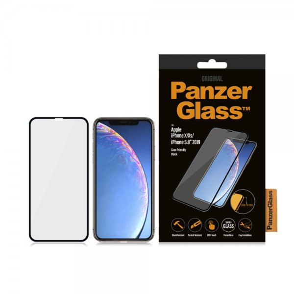 PanzerGlass iPhone X/Xs/11 Pro Skjermbeskytter CaseFriendly