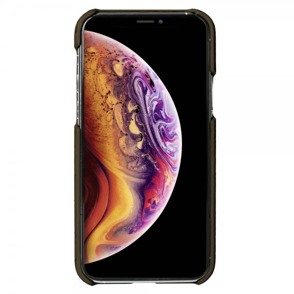 Krusell iPhone 11 Deksel Birka Cover Mörkbrun