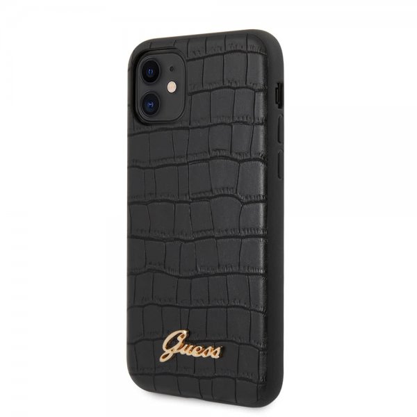 Guess iPhone 11 Deksel Croco Svart