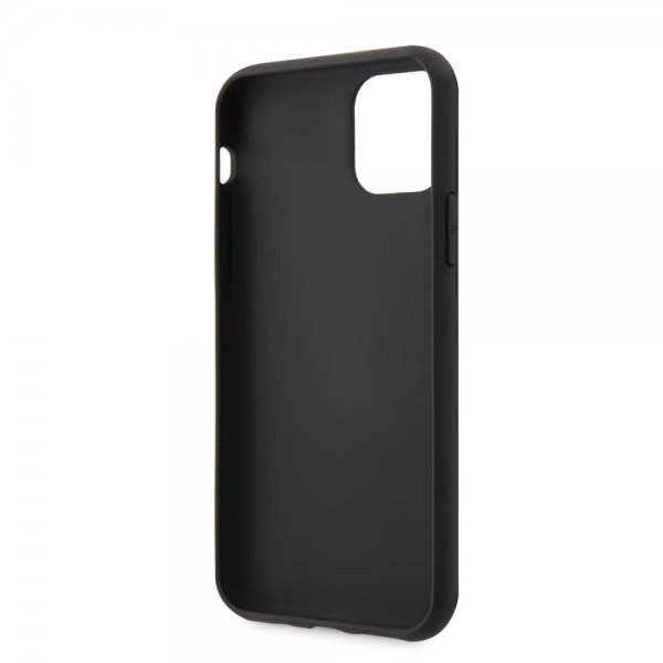 Guess iPhone 11 Deksel Skinntekstur Svart