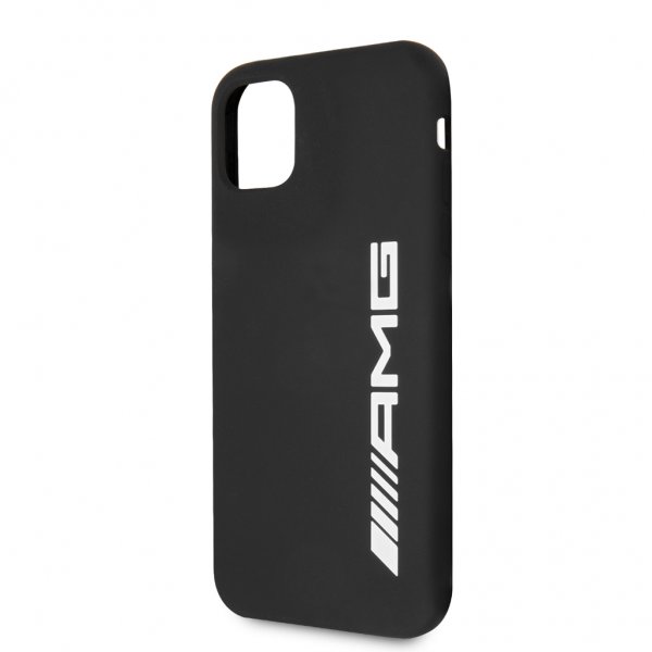 AMG iPhone 11 Deksel Liquid Silicone Svart