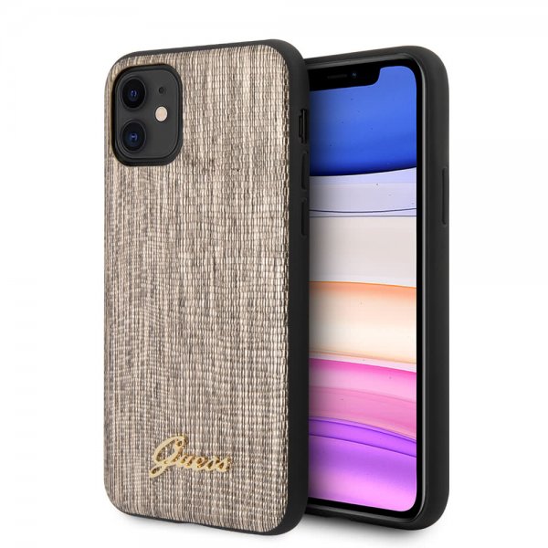Guess iPhone 11 Deksel Lizard Gull