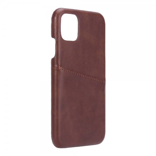 Onsala iPhone 11 Deksel med en Kortlomme Brun