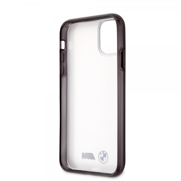 BMW iPhone 11 Deksel Metallic Svart Transparent