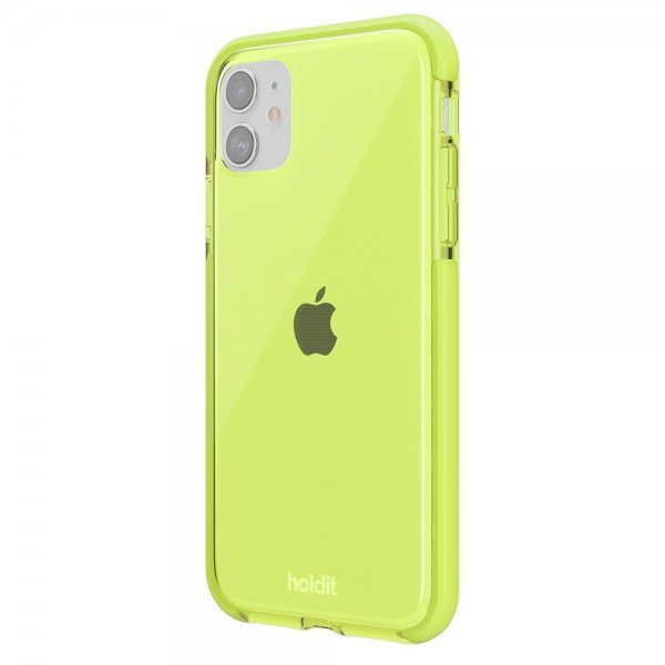 holdit iPhone 11 Deksel Seethru Acid Green
