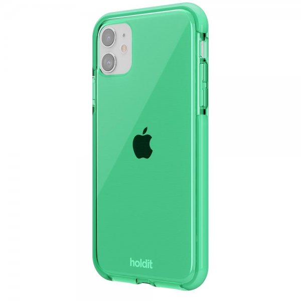 holdit iPhone 11 Deksel Seethru Grass Green