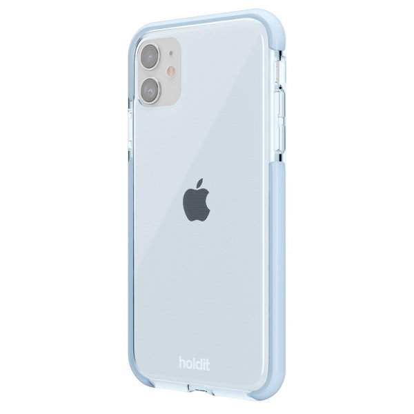 holdit iPhone 11 Deksel Seethru Mineral Blue