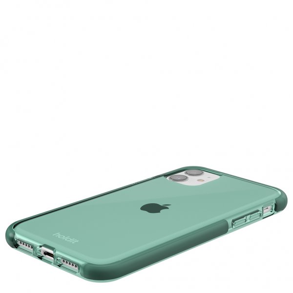 holdit iPhone 11 Deksel Seethru Moss Green