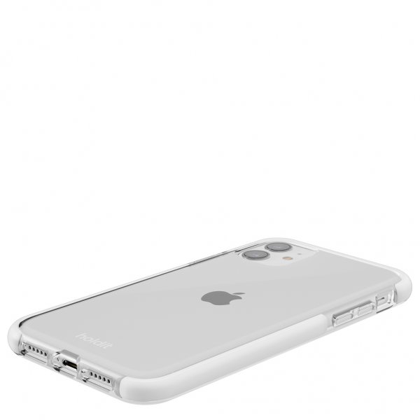 holdit iPhone 11 Deksel Seethru Hvit