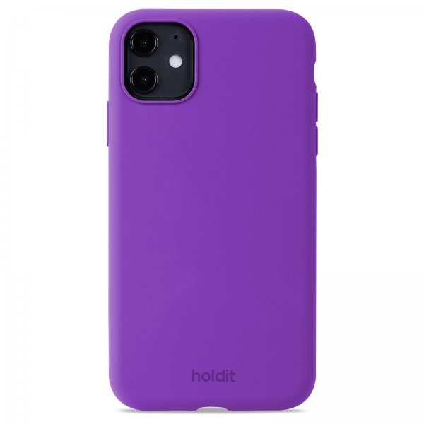 holdit iPhone 11 Deksel Silikon Bright Purple