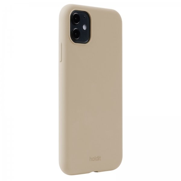 holdit iPhone 11 Deksel Silikon Latte Beige