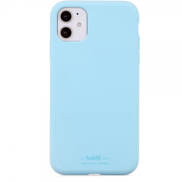 holdit iPhone 11 Deksel Silikon Ljusblå