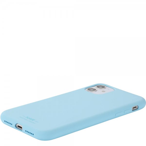 holdit iPhone 11 Deksel Silikon Ljusblå