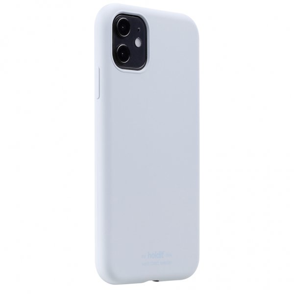 holdit iPhone 11 Deksel Silikon Mineral Blue