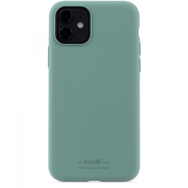 holdit iPhone 11 Deksel Silikon Moss Green