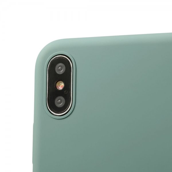 holdit iPhone X/Xs Deksel Silikon Moss Green