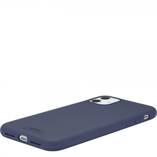 holdit iPhone 11 Deksel Silikon Navy Blue