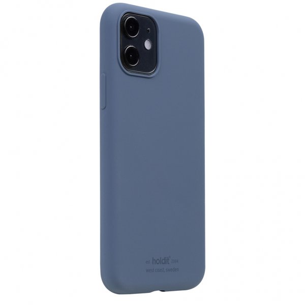 holdit iPhone 11 Deksel Silikon Pacific Blue