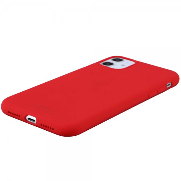holdit iPhone 11 Deksel Silikon Ruby Red