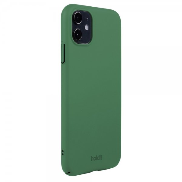holdit iPhone 11 Deksel Slim Case Forest Green