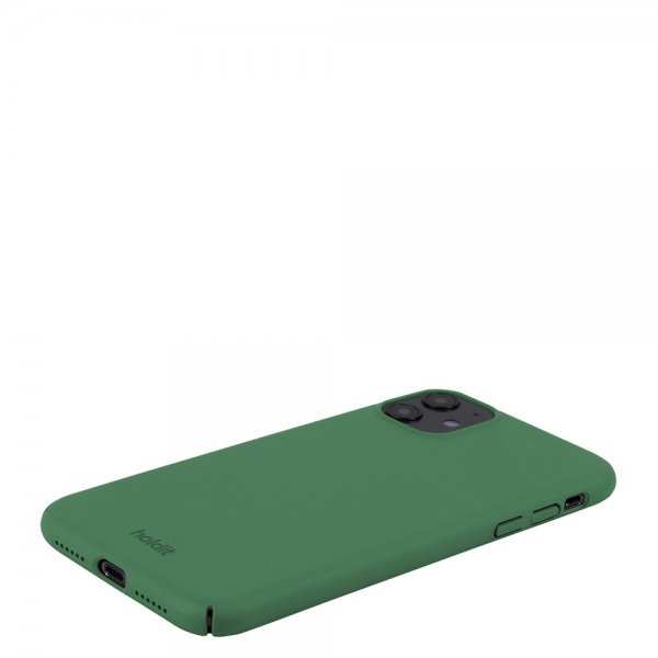 holdit iPhone 11 Deksel Slim Case Forest Green