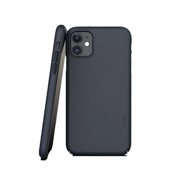 Nudient iPhone 11 Deksel Thin Case V3 Midminter Blue
