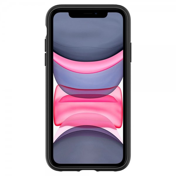 Spigen iPhone 11 Deksel Thin Fit Pro Svart