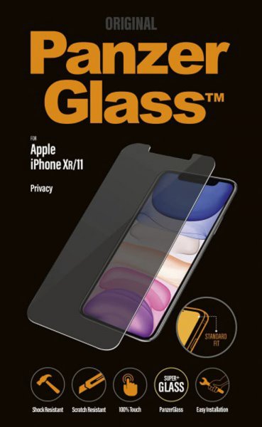 PanzerGlass iPhone Xr/11 Skjermbeskytter Standard Fit Privacy