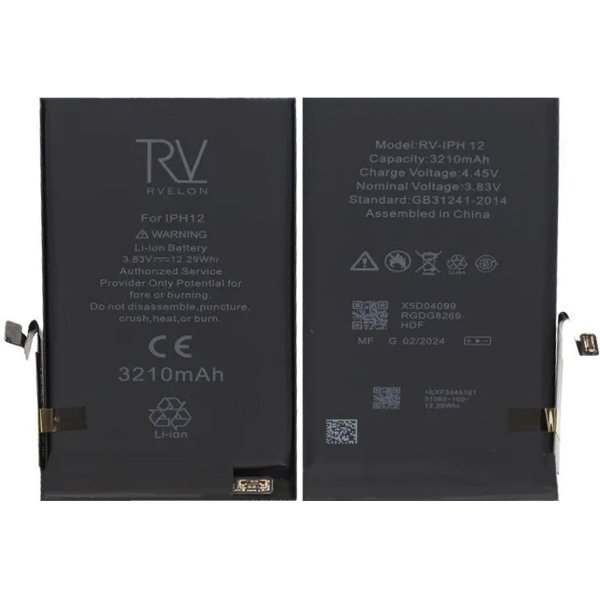 iPhone 12-batteri 3210 mAh