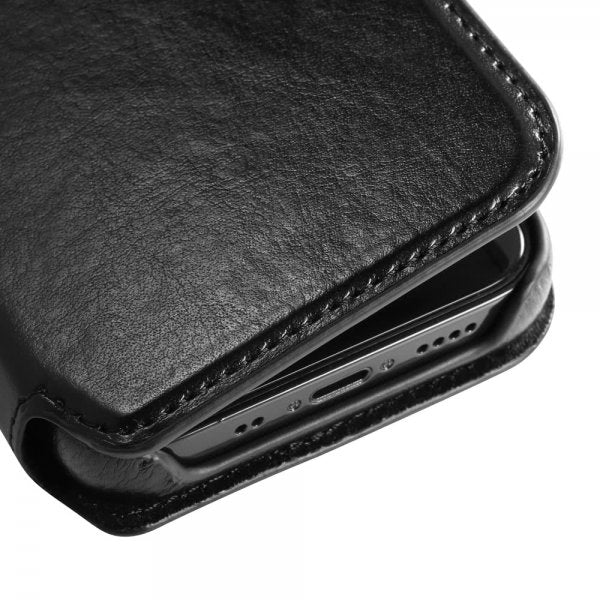 holdit iPhone 12 Mini Etui Berlin Löstagbart Deksel Svart