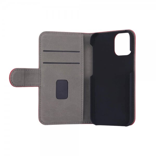 Gear iPhone 12 Mini Etui med Kortlomme Rød