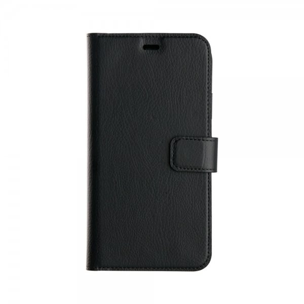 Xqisit iPhone 12 Mini Etui Slim Wallet SelecTion Svart