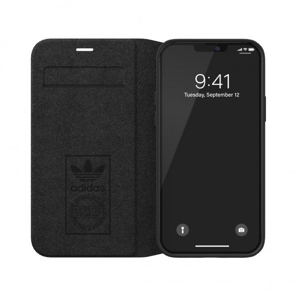 Adidas iPhone 12/iPhone 12 Pro Etui Booklet Case Hvit