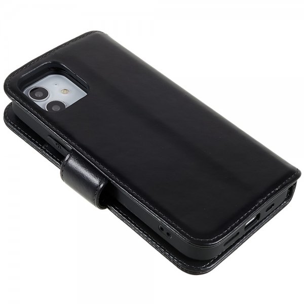 Nordic Covers iPhone 12/iPhone 12 Pro Etui MagLeather Raven Black