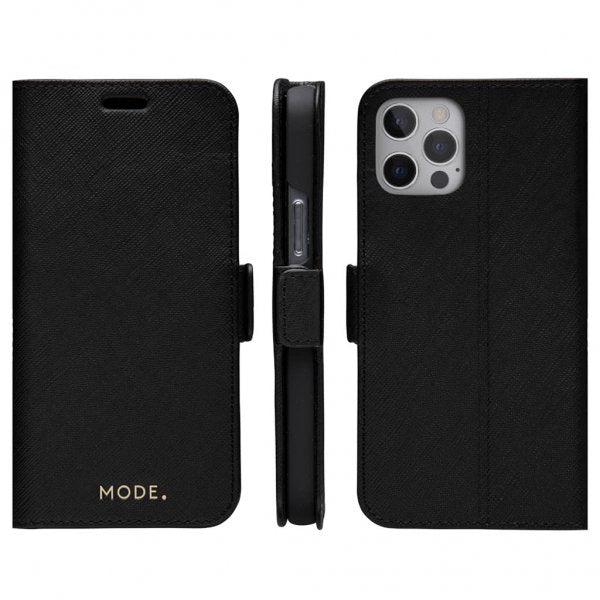 dbramante1928 iPhone 12/iPhone 12 Pro Etui Milano Night Black