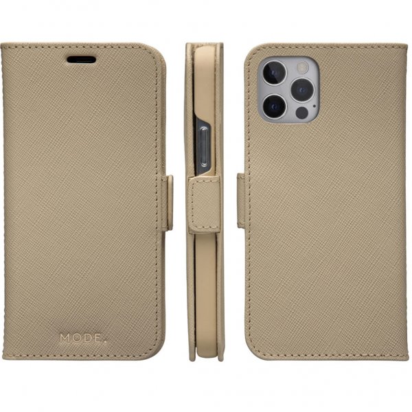 dbramante1928 iPhone 12/iPhone 12 Pro Etui Milano Sahara Sand