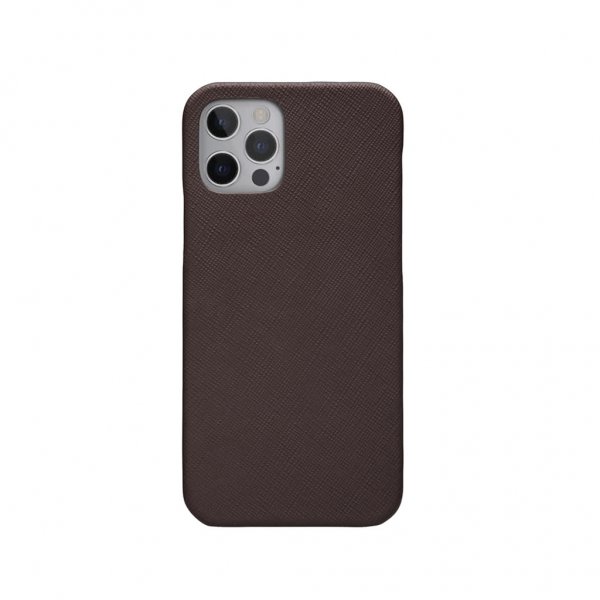 dbramante1928 iPhone 12/iPhone 12 Pro Etui New York Löstagbart Deksel Dark Chocolate