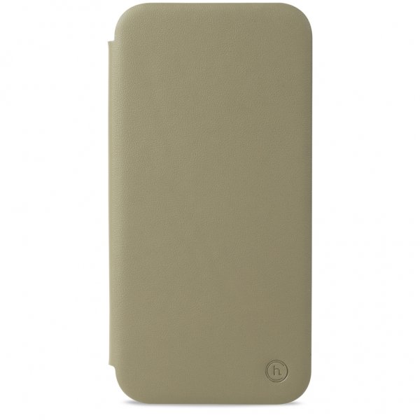 holdit iPhone 12/iPhone 12 Pro Etui SlimFlip Wallet Khaki Green