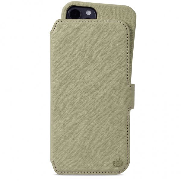 holdit iPhone 12/iPhone 12 Pro Etui Wallet Case Magnet Khaki Green