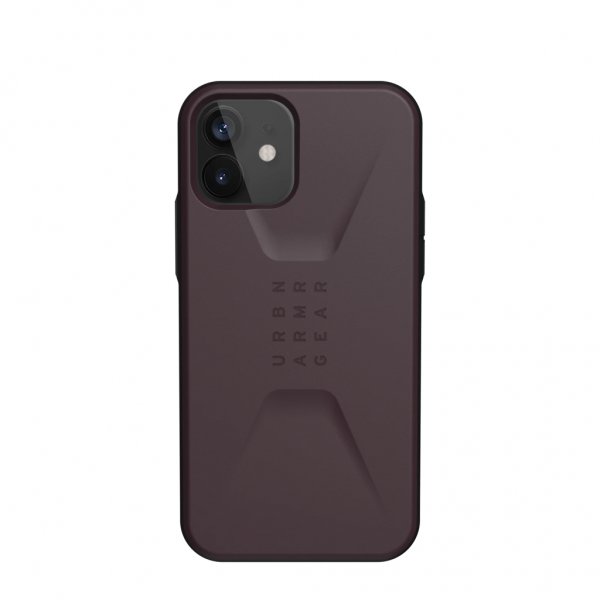 Urban Armor Gear (UAG) iPhone 12/iPhone 12 Pro Deksel Civilian Eggplant