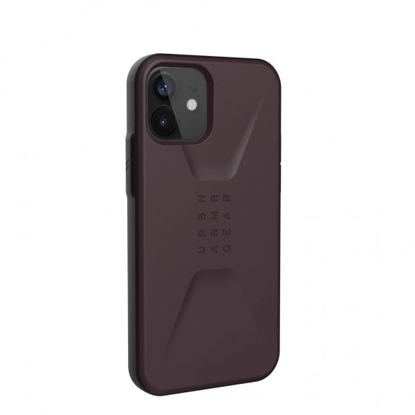 Urban Armor Gear (UAG) iPhone 12/iPhone 12 Pro Deksel Civilian Eggplant