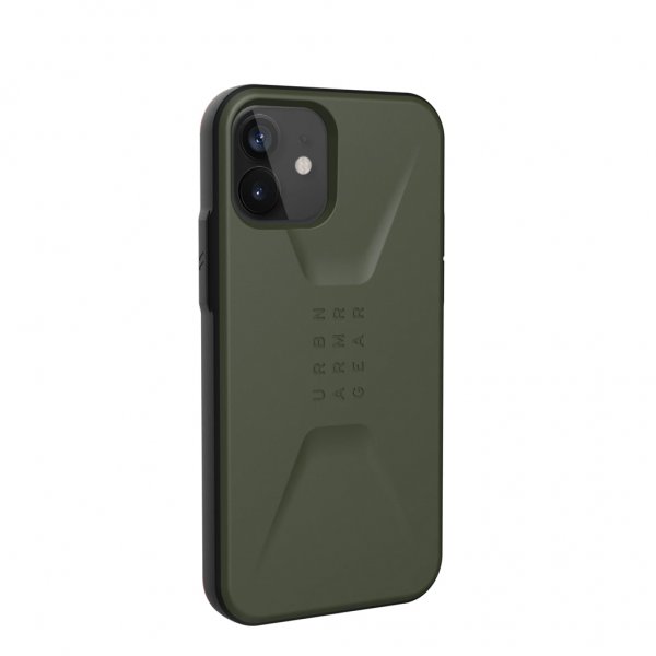Urban Armor Gear (UAG) iPhone 12/iPhone 12 Pro Deksel Civilian Olive