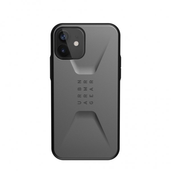 Urban Armor Gear (UAG) iPhone 12/iPhone 12 Pro Deksel Civilian Sølv