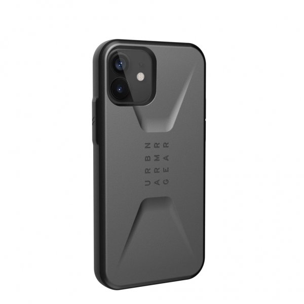 Urban Armor Gear (UAG) iPhone 12/iPhone 12 Pro Deksel Civilian Sølv