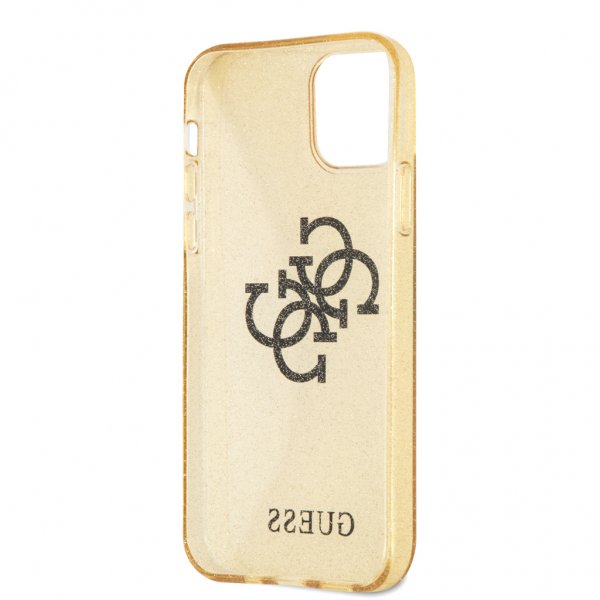 Guess iPhone 12/iPhone 12 Pro Deksel Full Glitter Gull
