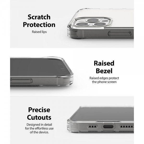 Ringke iPhone 12/iPhone 12 Pro Deksel Fusion Clear