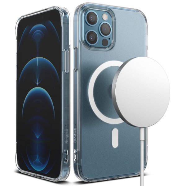 Ringke iPhone 12/iPhone 12 Pro Deksel Fusion Magnetic MagSafe Matte Clear